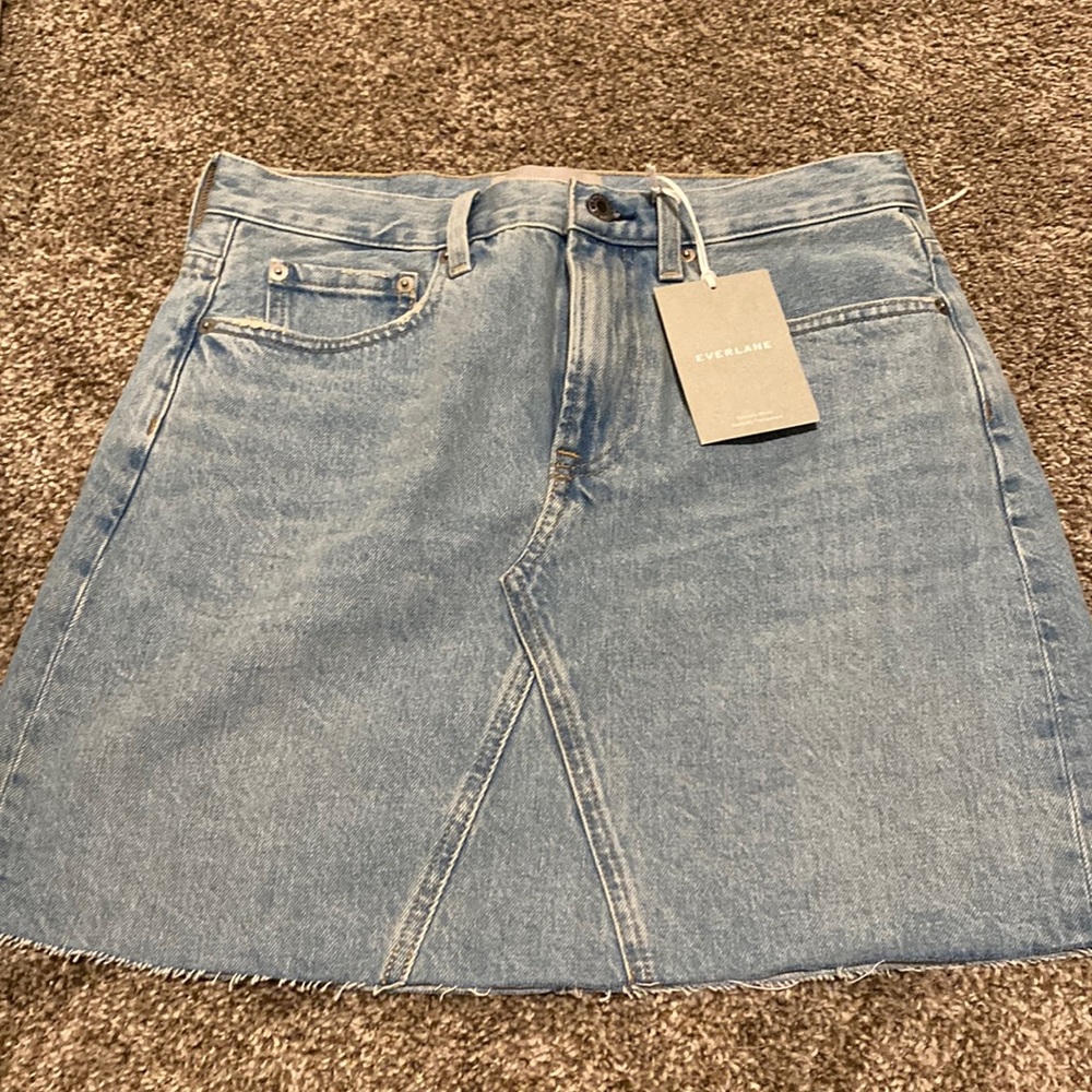 NWT Everlane denim skirt